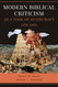 Modern Biblical Criticism as a Tool of Statecraft (1700-1900)
