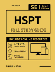 HSPT Prep Book: Smart Edition Academy HSPT Study Guide with 4 Online