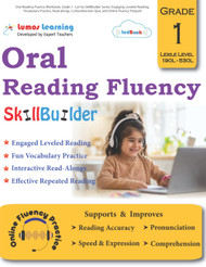 Oral Reading Fluency Workbook Grade 1 - Lumos SkillBuilder Series