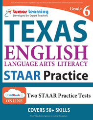 Texas State Test Prep: Grade 6 English Language Arts Literacy