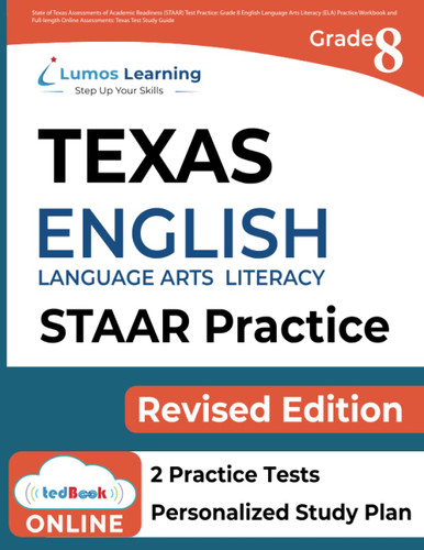 Texas State Test Prep: Grade 8 English Language Arts Literacy