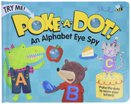 Melissa & Doug Children's Alphabet Eye Spy Book With Buttons to Pop