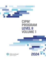 2024 CIPM Program: Level II Volume 1