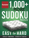 Funster 1 000+ More Sudoku Puzzles Easy to Hard: Sudoku puzzles for