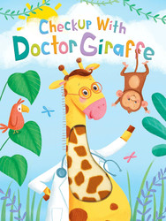 Checkup with Doctor Giraffe - Touch and Feel Board Book - Sensory