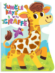Jungle Days with Giraffe - Touch and Feel Board Book - Sensory Board
