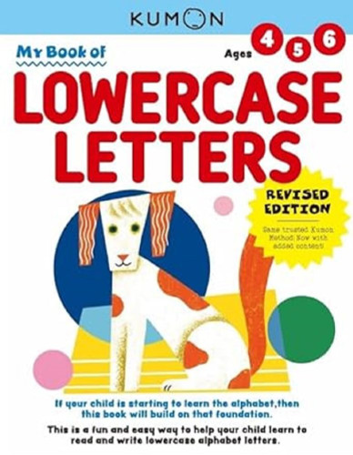 Kumon My Book of Lowercase Letters