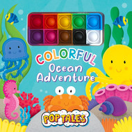 Colorful Ocean Adventure - Children's Pop Tales Board Book with