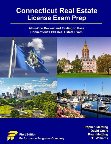 Connecticut Real Estate License Exam Prep: All-in-One Review and