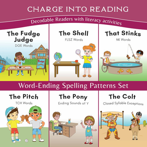 Charge into Reading Decodable Books
