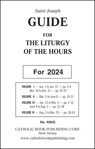 Liturgy of the Hours Guide 2024