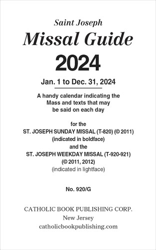 Missal Guide 2024