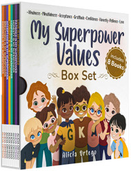 My Superpower Values 8 Book Box Set