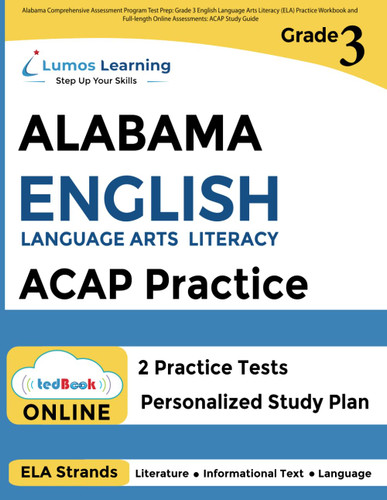 Alabama Comprehensive Assessment Program Test Prep: Grade 3 English