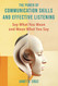 The Power of Communication Skills and Effective Listening: Say What