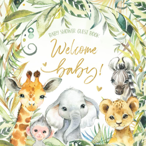 Welcome Baby Shower Guest Book