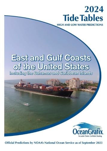 2024 Tide Tables: East and Gulf Coasts of the United States