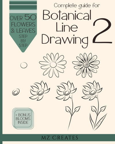 Complete Guide for Botanical Line Drawing 2