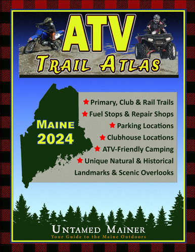 2024 Maine ATV Trail Map Atlas