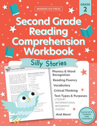 The 2nd Grade Reading Comprehension Workbook for Kids