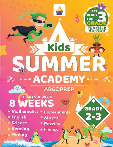 Kids Summer Academy by ArgoPrep - Grades 2-3