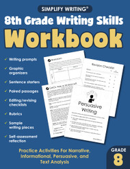 8th Grade Writing Skills Workbook