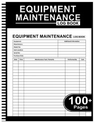 Equipment Maintenance Log Book