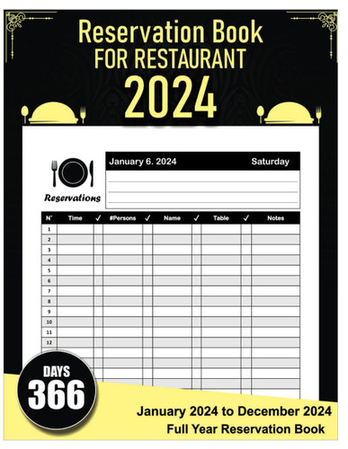 Reservation Book For Restaurant