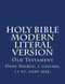 Holy Bible Modern Literal Version: Old Testament