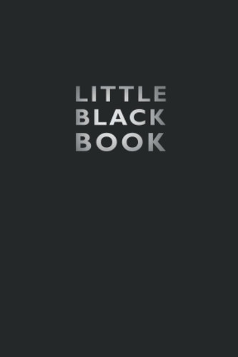 Little Black Book and Address Journal: Pocket Sized