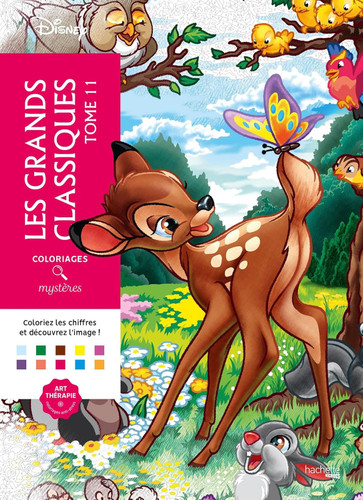 Coloriages Mysteres Disney - Les Grands classiques Tome 11
