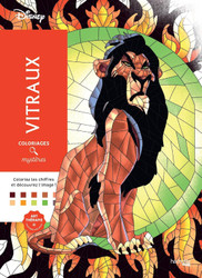Coloriages mysteres Disney - Vitraux