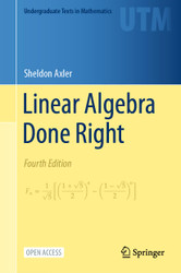 Linear Algebra Done Right (Undergraduate Texts in Mathematics)