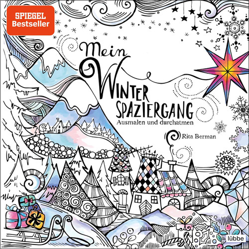 Mein Winterspaziergang: Ausmalen und durchatmen