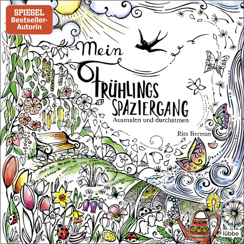 Mein Fr++hlingsspaziergang: Ausmalen und durchatmen