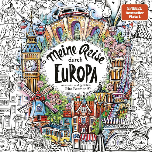 Meine Reise durch Europa: Ausmalen und genie?âen