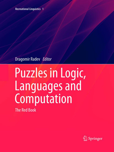 Puzzles in Logic Languages and Computation: The Red Book