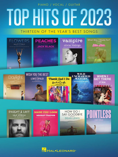 Top Hits of 2023 - Arranged for Piano/Vocal/Guitar