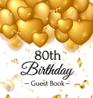 80th Birthday Guest Book