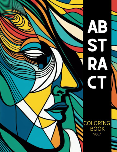 Abstract Coloring Book for Adults