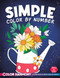 Simple Color by Number Adult Coloring Book