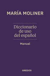 Diccionario de uso del espanol. Manual