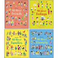 Usborne All About Feelings Friends and Families My First Books 4 Book
