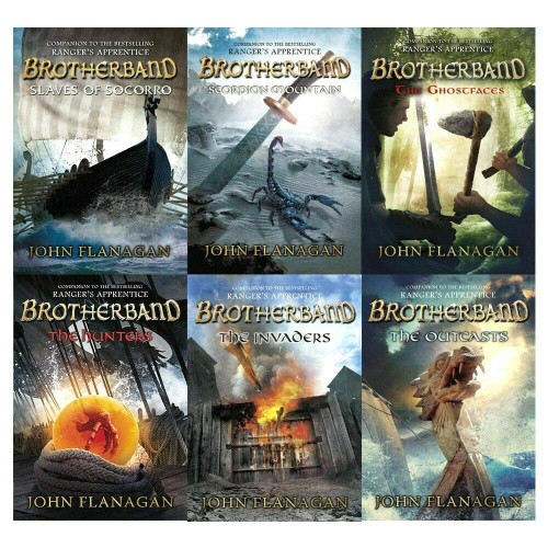 brotherband chronicles john flanagan collection 6 books set