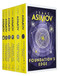 Isaac Asimov foundation series 6 books collection set -