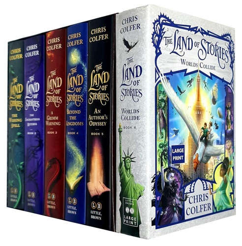 Chris Colfer the land of stories series complete collection box set