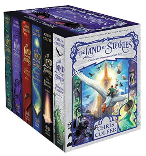 The Land of Stories Complete Paperback Gift Box Set 6 Books