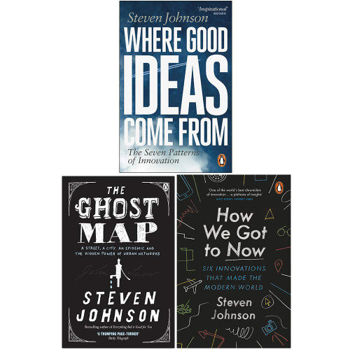 Steven Johnson Collection 3 Books Set