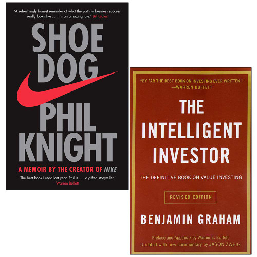 Shoe Dog By Phil Knight & Intelligent Investor By Benjamin Graham 2