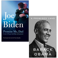 Promise Me Dad By Joe Biden & A Promised Land By Barack Obama 2 Books